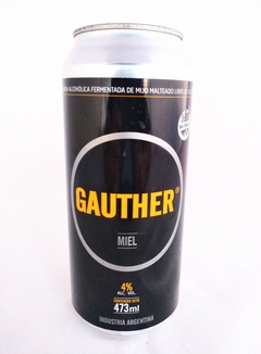CERVEZA GAUTHER MIEL LATA 473ML