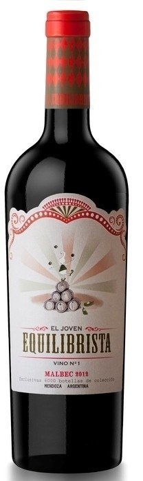 VINO EL JOVEN EQUILIBRISTA MALBEC 750ML