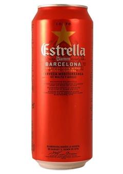CERVEZA ESTRELLA DAMM BARCELONA LATA 500ML