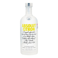 VODKA ABSOLUT CITRON 750ML