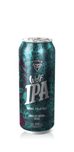 CERVEZA TEMPLE WOLF LATA 473ML