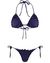 Navy Ripple Bikini - Água de Sal Beachwear