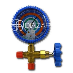 MANIFOLD SIMPLE BRONCE R12/R22/R134/R404