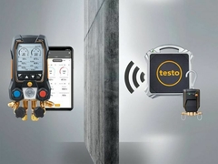 Set TESTO 560i - Balanza de Refrigerante Digital y Válvula Inteligente con Bluetooth