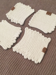 Imagen de Posavasos Caracol x 4 - cuadrados