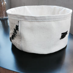 Cuenco con algodón negro - comprar online