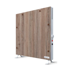 Panel Calefactor Eléctrico De Alto Rendimiento TEMPTECH Linea FIRENZE SIMIL MADERA VETEADA