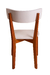 Sillas Hans Respaldo Curvo Blanca/Natural (2 unidades) - comprar online