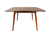 Mesa cuadrada Hans de 1,20 mts. - Armonia Hogar