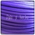 CABLE TEXTIL VIOLETA