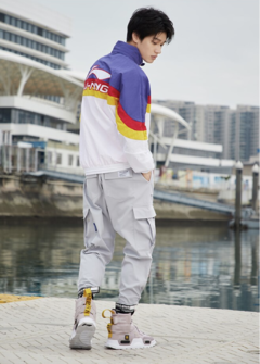 CHAMARRA LI-NING COLORS FASHION WEEK - Perfect Outfit MX
