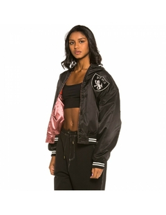 Grimey Call Of Yore Reversible Satin Jacket - comprar en línea