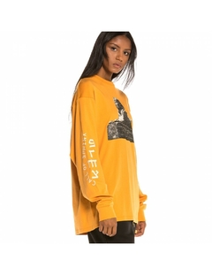 Grimey Call Of Yore Long Sleeve Tee Brown on internet