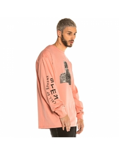 Grimey Call Of Yore Long Sleeve Tee Pink en internet