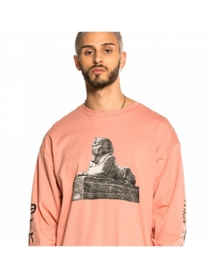 Grimey Call Of Yore Long Sleeve Tee Pink - Perfect Outfit MX