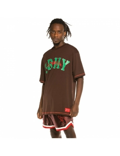 Grimey The Loot El Botin Unisex Brown Tee en internet