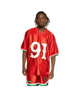 Grimey The Loot Football Jersey Red