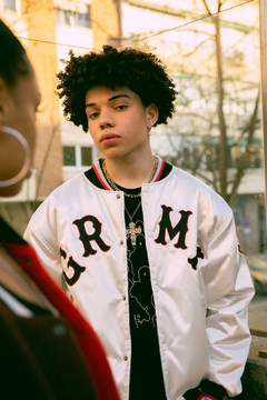 Chaqueta Satinada Reversible Grimey "The Loot"