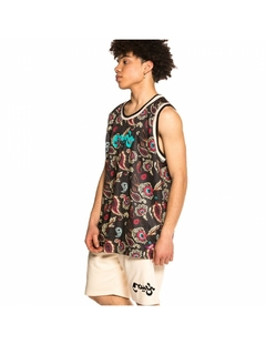 Camiseta de Tirantes Unisex Grimey "Hope Unseen" All Over Print Mesh-Black en internet
