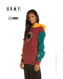 Image of Grimey Call Of Yore Multicolor Hoodie Multicolor