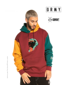 Grimey Call Of Yore Multicolor Hoodie Multicolor