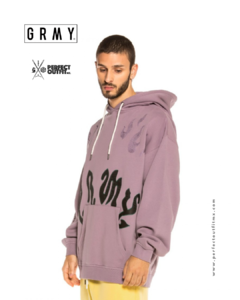 Grimey Yoga Fire Hoodie Violet - Perfect Outfit MX