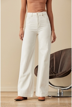 PANTALON LONDON OFF WHITE - comprar online