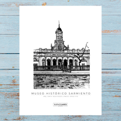 Lámina Museo Sarmiento