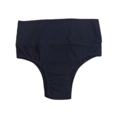 KIT COM 5 CALCINHAS MODELADORAS TANGA EM ALGODÃO CÓS ALTO - loja online