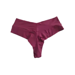 Calcinha Fio Duplo Cós Alto Conforto em Poliamida - Dia & Noite Moda Intima.