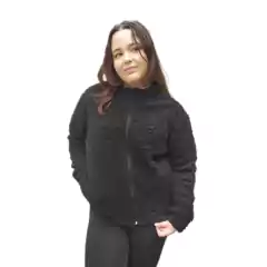 CASACO TEDDY CARNEIRINHO PRETO