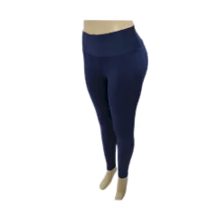CALÇA LEGGING PELUCIADA LISA COM BOLSO - Dia & Noite Moda Intima.