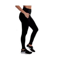 CALÇA LEGGING PELUCIADA LISA COM BOLSO - comprar online