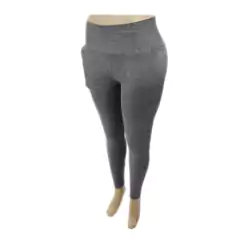 Imagem do CALÇA LEGGING PELUCIADA LISA COM BOLSO