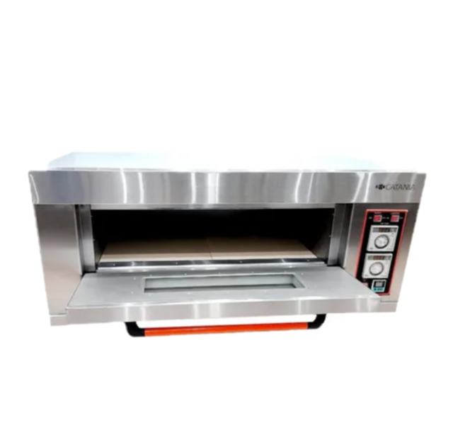 Horno Electrico Pizzero Piso Refractario Vapor Catania 86x60
