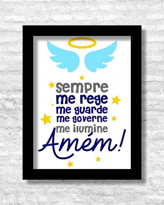 SEMPRE ME REGE - Comprar em Recife Quadros Decorativos