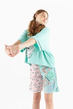PIJAMA CRAZY LOVE 3 PIEZAS
