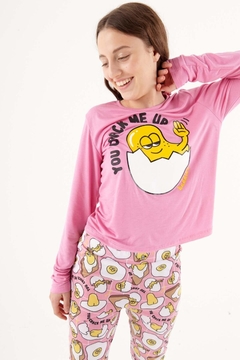 Pijama Buddies huevo frito - tienda online