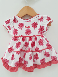 VESTIDO CON MANGA DE PRINCESA Y BOMBACHA G DE B