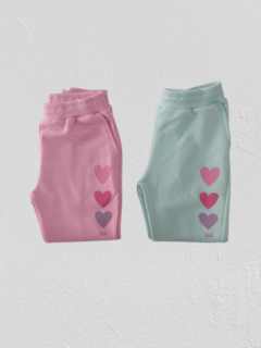 JOGGER CUORE CHICLE