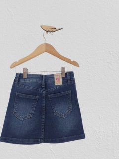 FALDA JEANS LASER BLUE - Mi Pupu