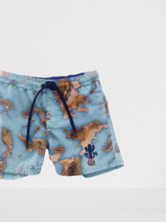 SHORT DE BAÑO MAPA MUNDI T2 y 4 - comprar online