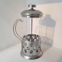 Imagen de Cafetera con embolo 600 Ml. Acero inoxidable y vidrio