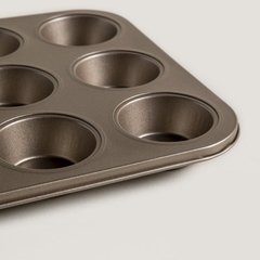 Placa de Muffins x 12 Champagne