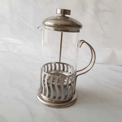 Cafetera con embolo 600 Ml. Acero inoxidable y vidrio en internet