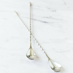 Cuchara balanceada de coctelería 30 cm