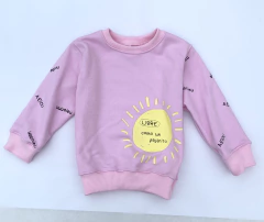Buzo Pajarito Rosa