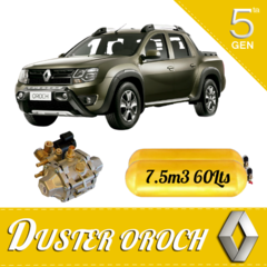 RENAULT DUSTER OROCH Equipo instalado GNC 5ta Generacion