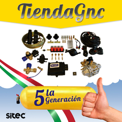 FIAT STRADA Equipo instalado GNC 5ta Generacion en internet