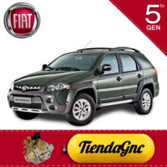 FIAT PALIO WEEKEND Equipo instalado GNC 5ta Generacion